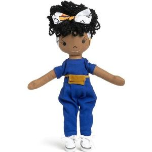 HarperIman Mia Handmade Linen 14" Doll